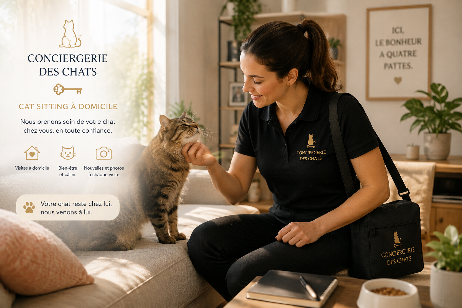 Notre conciergerie en action
